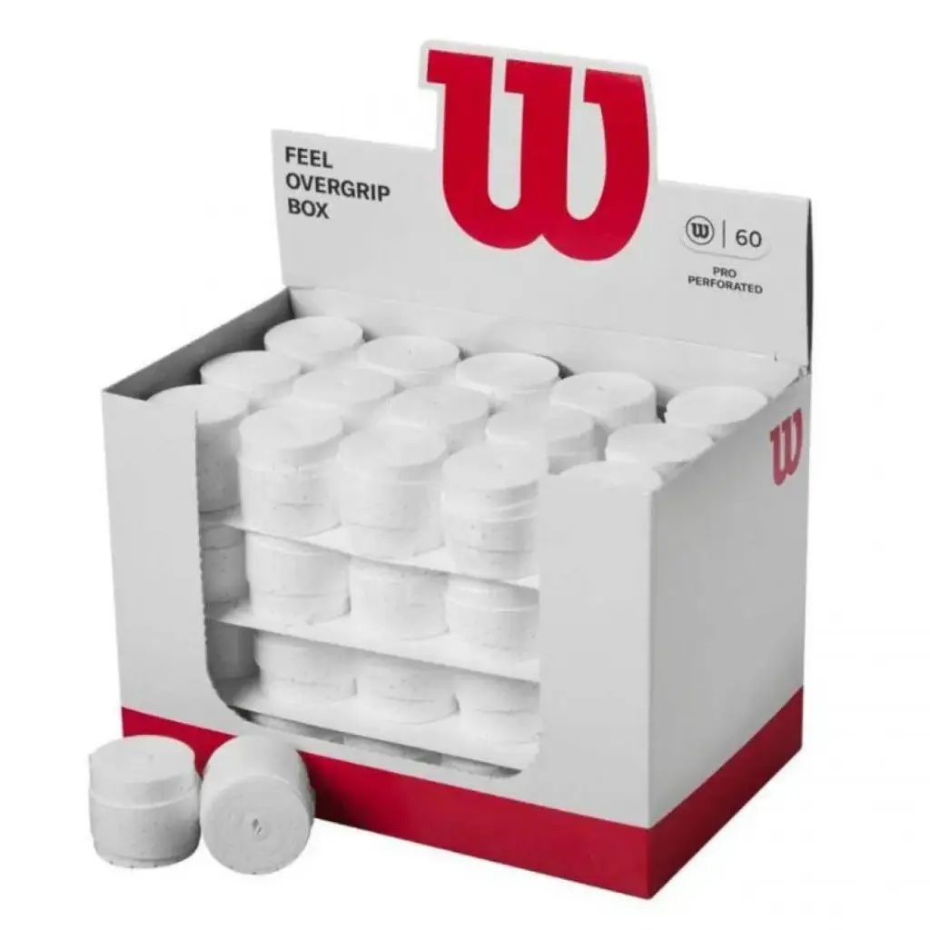 Wilson Feel Pro Perforé Blanc 60 Overgrips