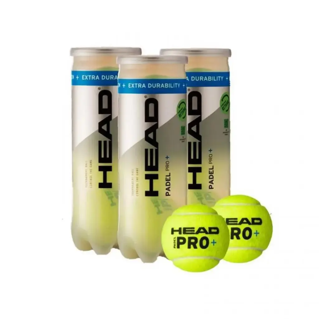 Head Padel Pro + Pack de 3