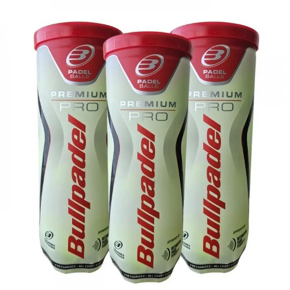 Bullpadel Premium Pro - Pack de 3 tubes