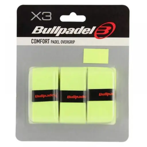 Bullpadel 3 Overgrips GB1200 Comfort Jaune