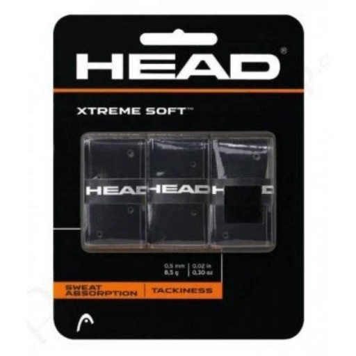 Head Xtreme Soft Noir 3 Overgrips